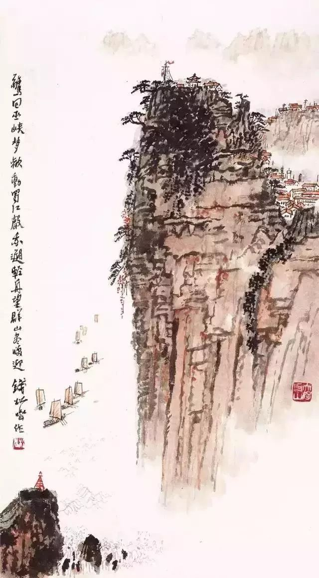 钱松岩艺术作品欣赏 石惊天美术馆-名家字画收藏平台