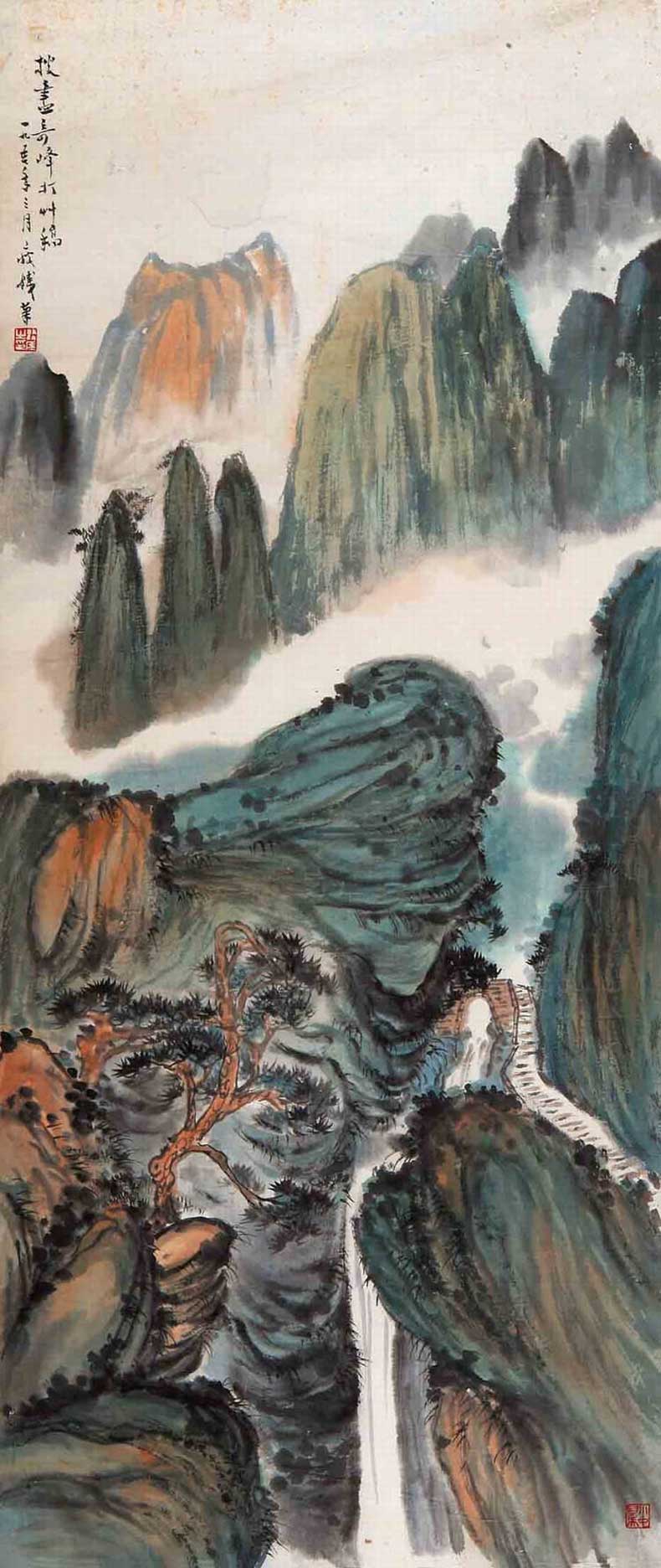 钱瘦铁艺术作品欣赏